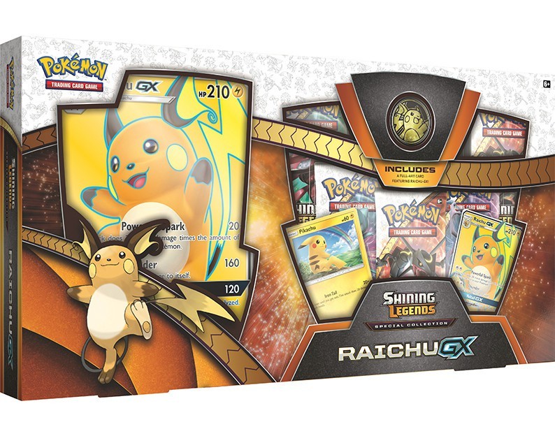 Pokemon Shining Legends Special Collection: Raichu GX